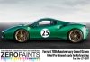 Zero Paints ZP-1007-J Jewel Green - Ferrari 70th Anniversary Paint 60ml